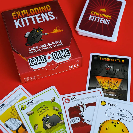 Grab and Game: Exploding Kittens