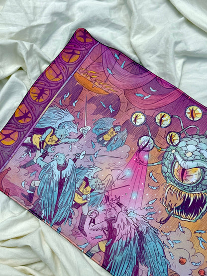 Beholder's Charm Ray ~ Bribery Desk-Mat /Playmat