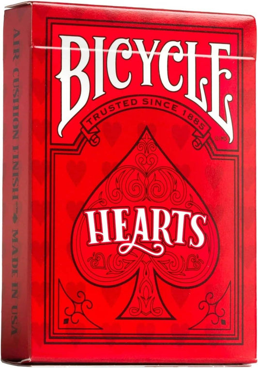 Bicycle Hearts Playing Cards