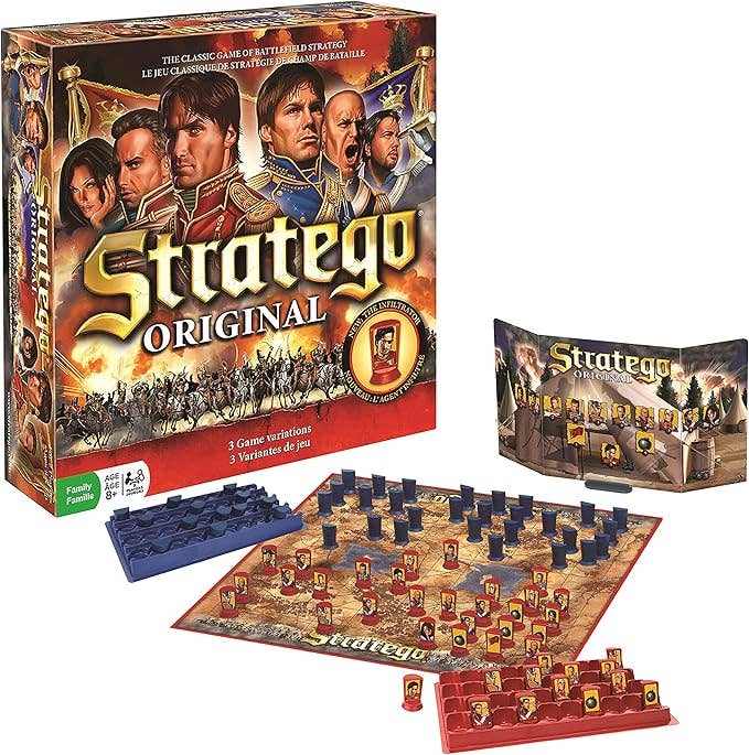 Stratego Original – Classic Strategy Game For 2-Players