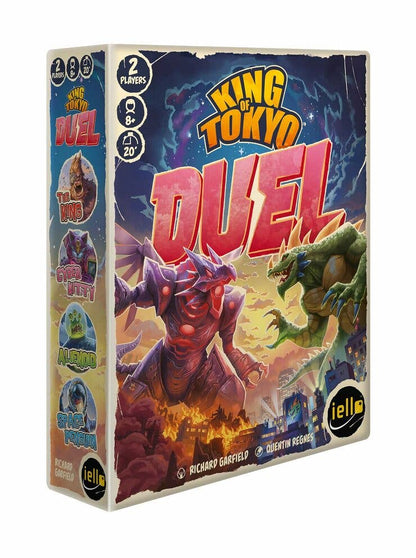 King of Tokyo:Duel by IELLO : The Epic Monster Clash for Two