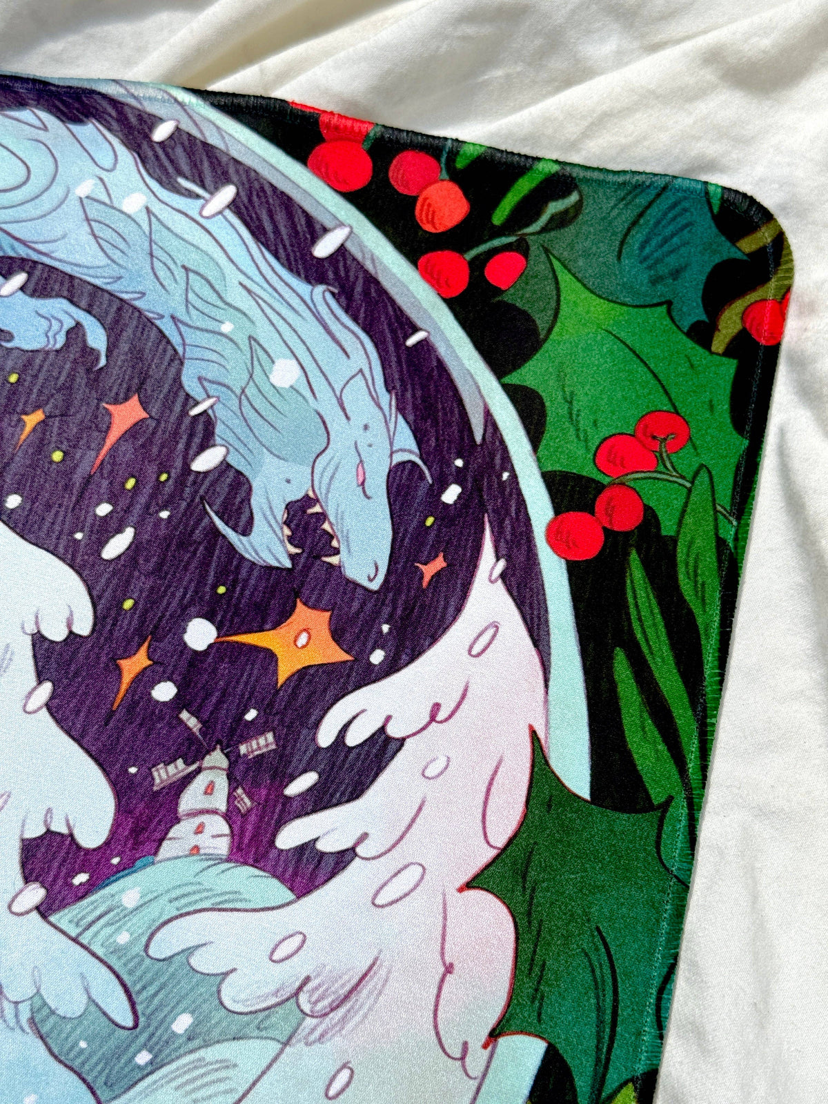 D&D Holiday Card Desk-mat / Playmat