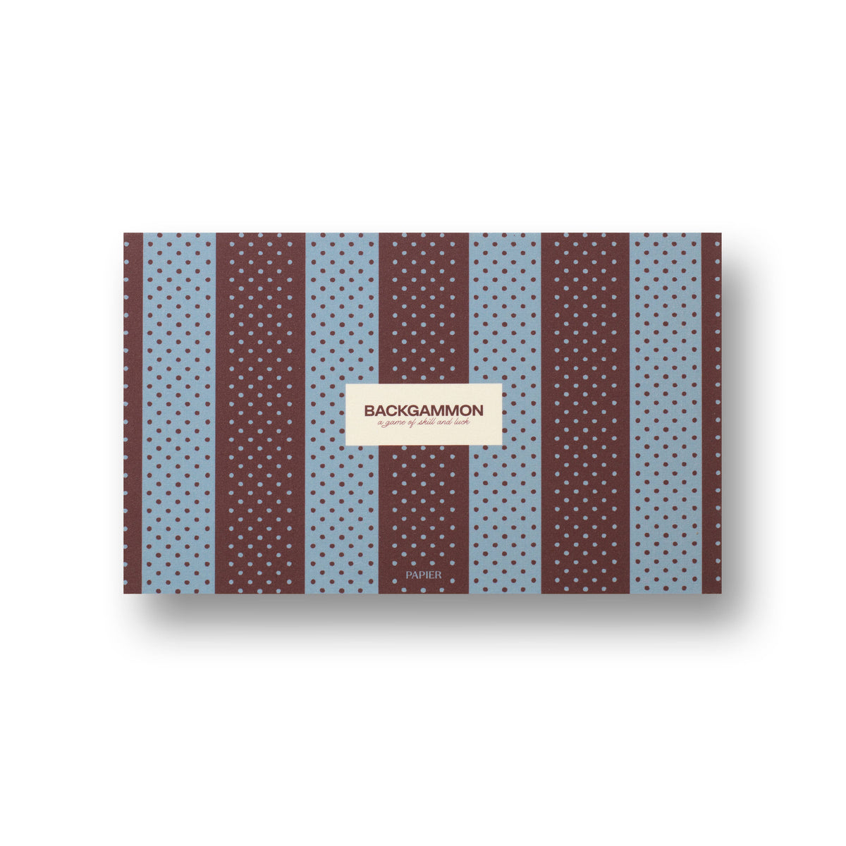 Backgammon Game Set - Polka Patchwork