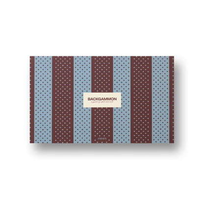 Backgammon Game Set - Polka Patchwork