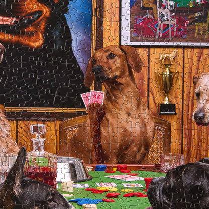 Poker Dogs Puzzle