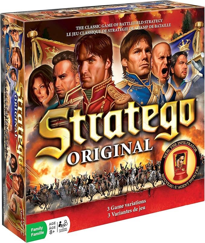 Stratego Original – Classic Strategy Game For 2-Players