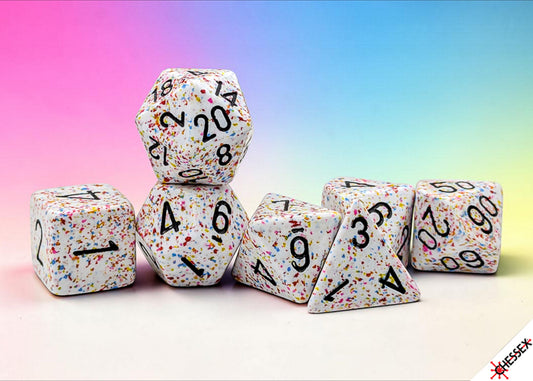 Speckled Birthday Polyhedral 7-Dice Set