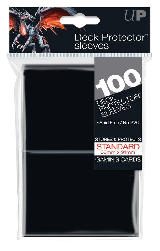 Deck Protector: PRO: Gloss Solid Black (100)