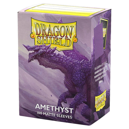 Dragon Shield: Deck Protector: Matte: Amethyst (100)