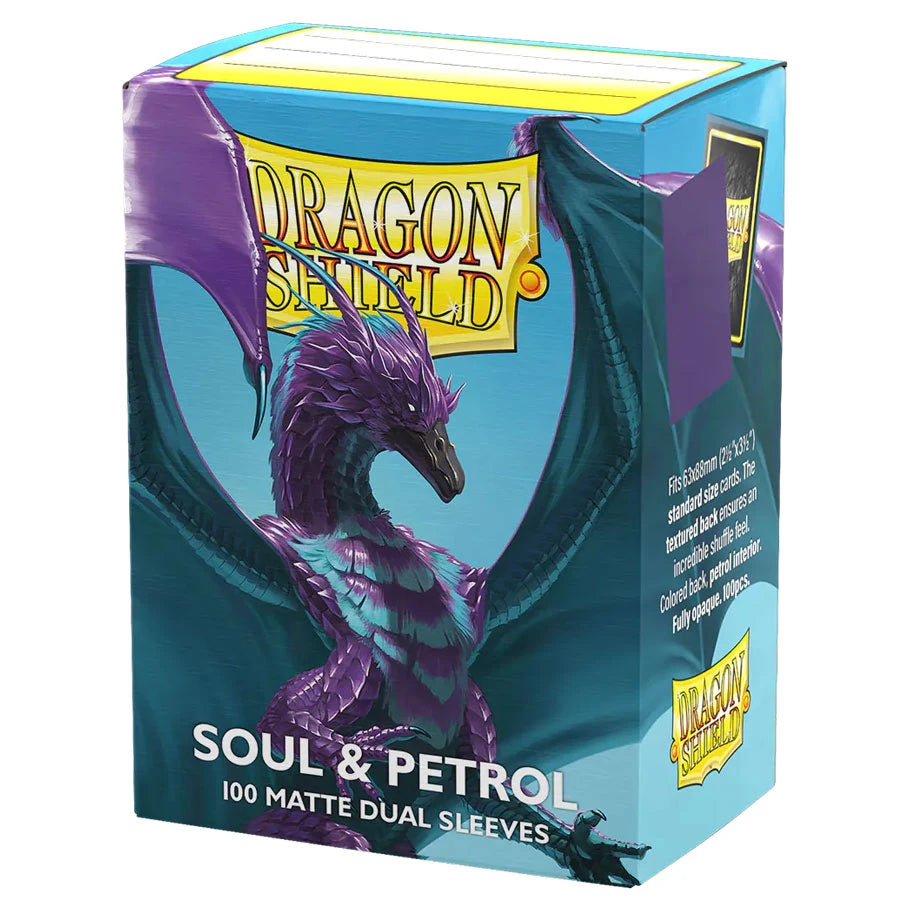 Dragon Shield: Deck Protector: Dual Matte: Soul & Petrol (100)
