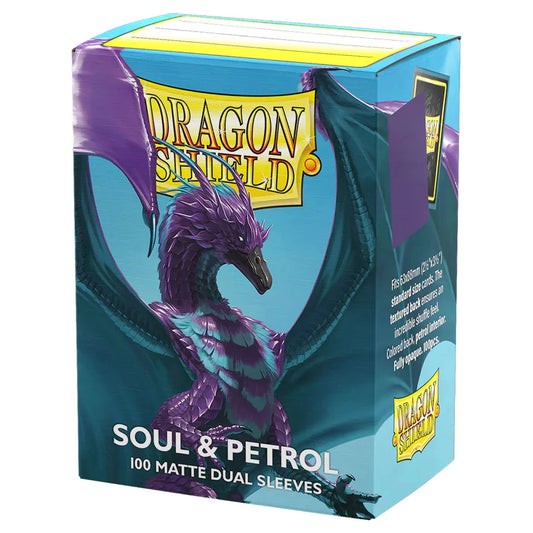 Dragon Shield: Deck Protector: Dual Matte: Soul & Petrol (100)