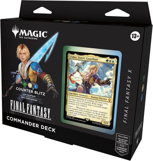 Magic: The Gathering Final Fantasy X Commander Deck - Counter Blitz