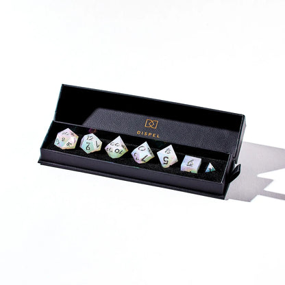 Moon Maiden 7-Piece Iridescent Dice Set