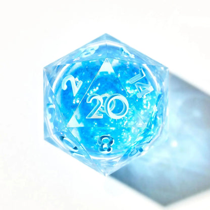 Moonwater 7-Piece Liquid Core Dice Set