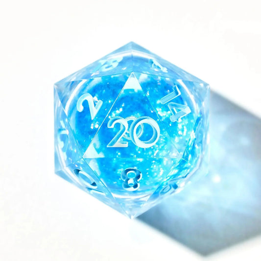 Moonwater 7-Piece Liquid Core Dice Set