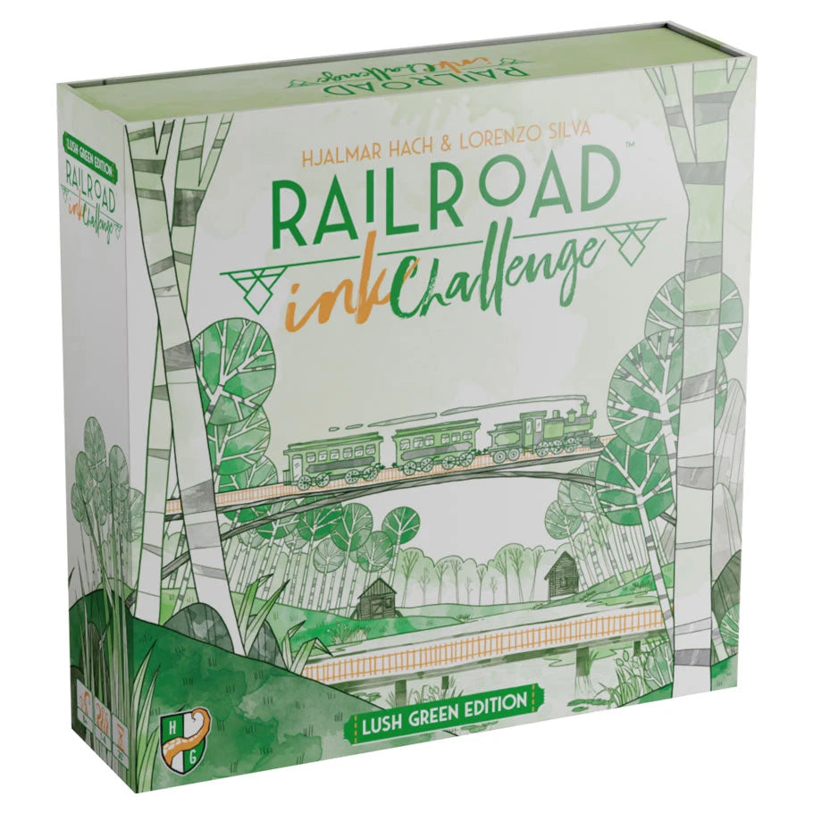 Railroad Ink: Challenge: Lush Green