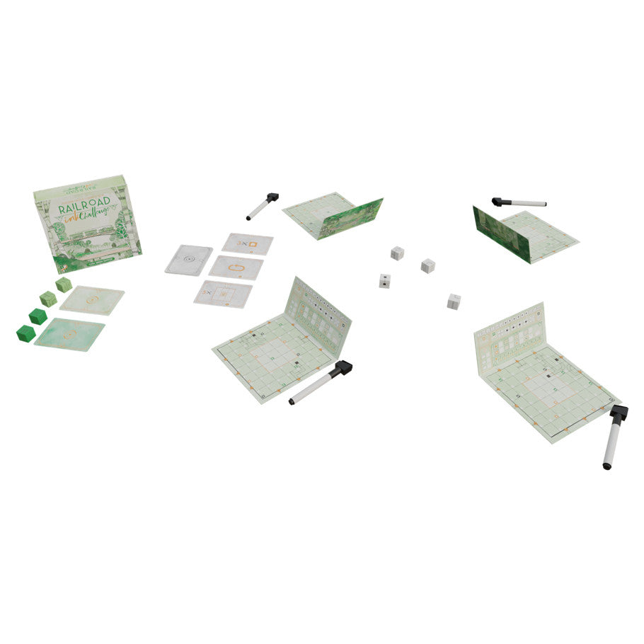 Railroad Ink: Challenge: Lush Green