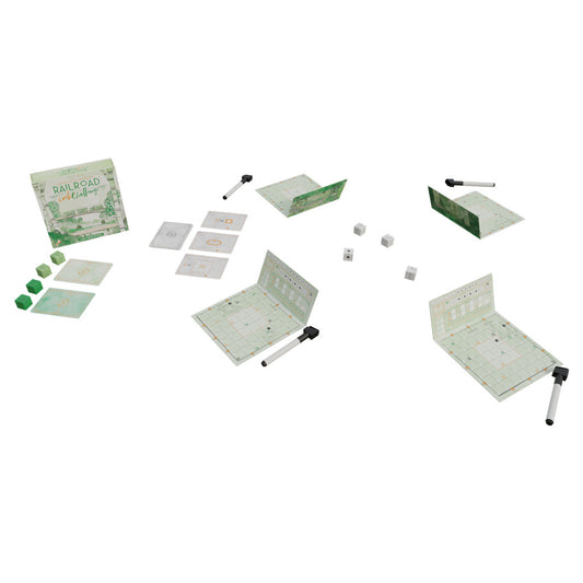 Railroad Ink: Challenge: Lush Green