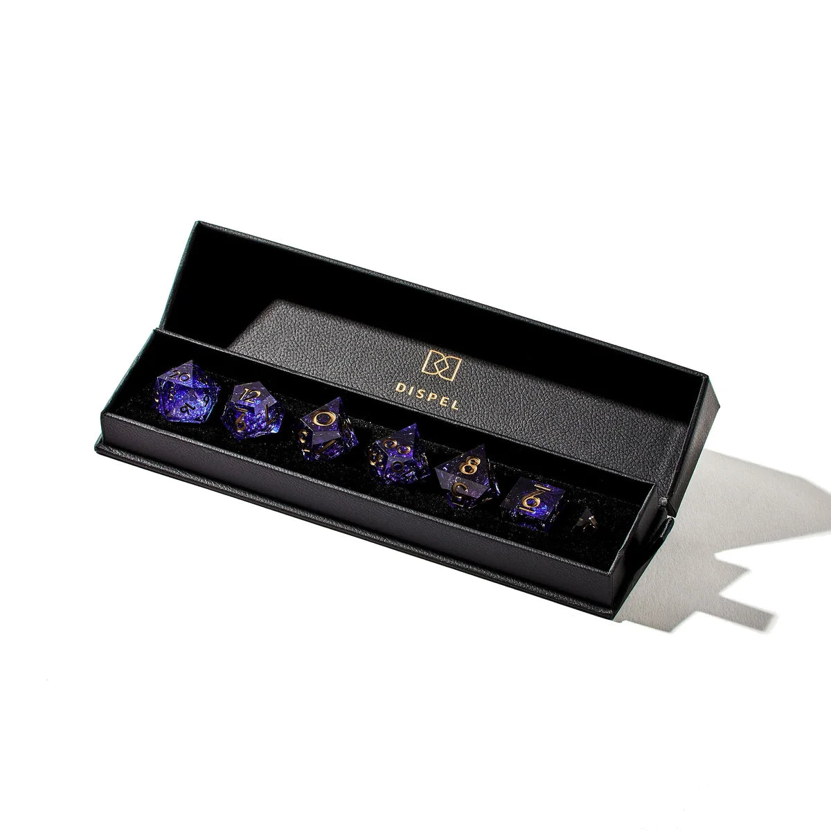 The Weave 7-Piece Liquid Core Dice Set