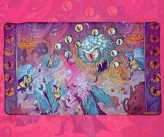 Beholder's Charm Ray ~ Bribery Desk-Mat /Playmat