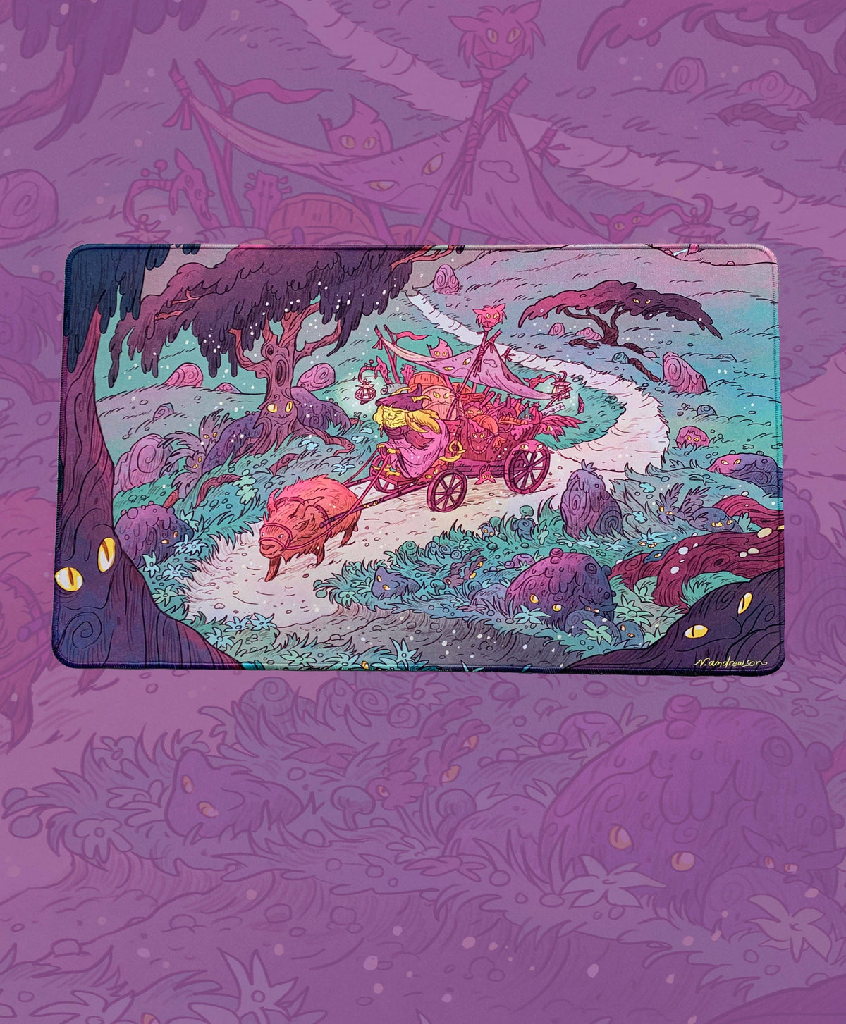 Lorwyn Eclipse Bundle Box Art Desk-Mat