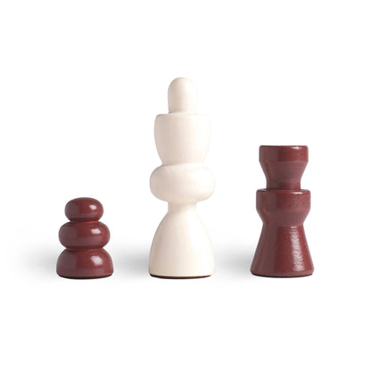 Wooden Chess Set - Midnight Mosaic