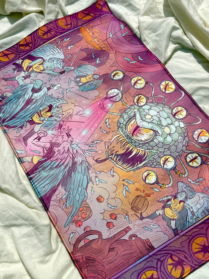 Beholder's Charm Ray ~ Bribery Desk-Mat /Playmat