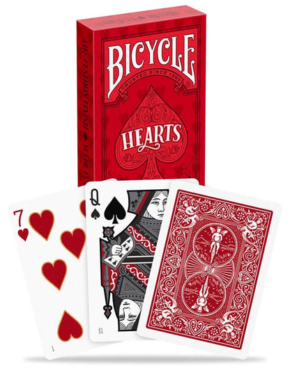 Bicycle Hearts Playing Cards