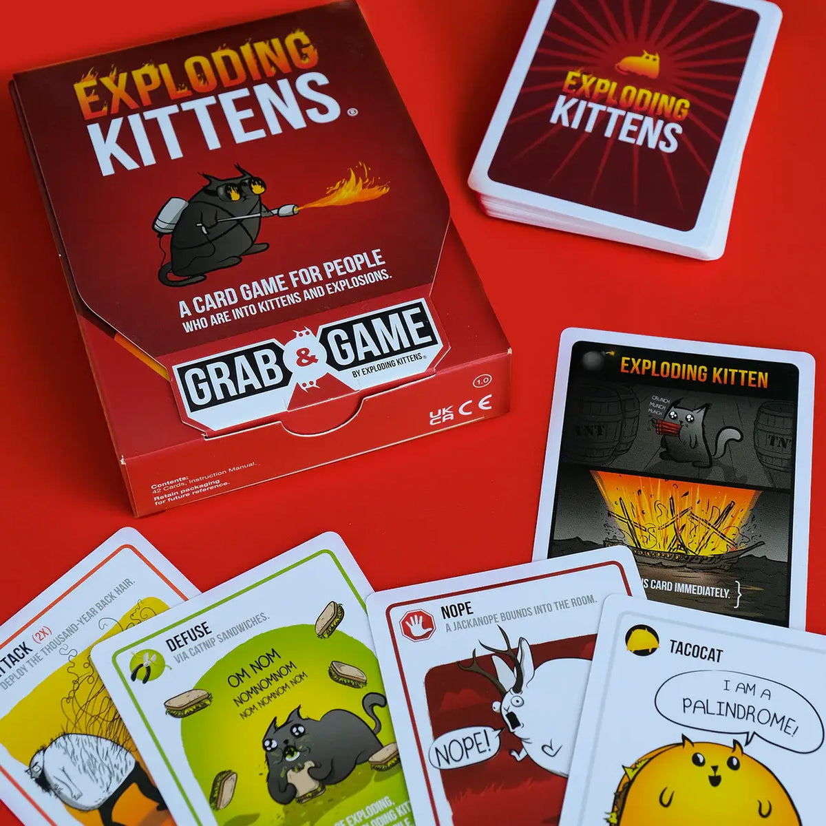 Grab and Game: Exploding Kittens
