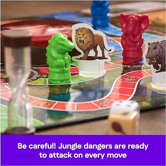 Jumanji The Board Game - Jungle Adventure for 2-4 Players