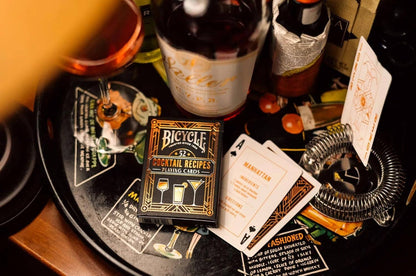 Bicycle Cocktail Playing Cards, Includes 52 Cocktail Recipes