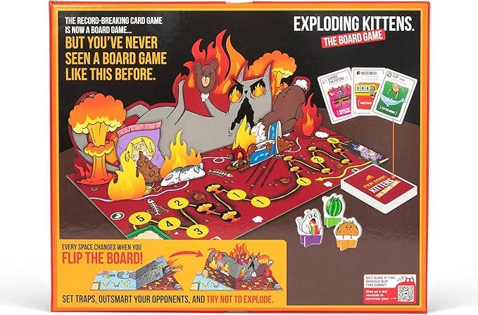 Exploding Kittens Board Game - TOTY 2026 Winner